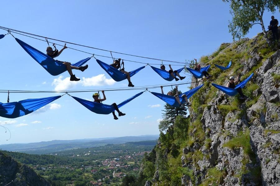 Pensiunea Tobo Baia de Fier Buitenkant foto