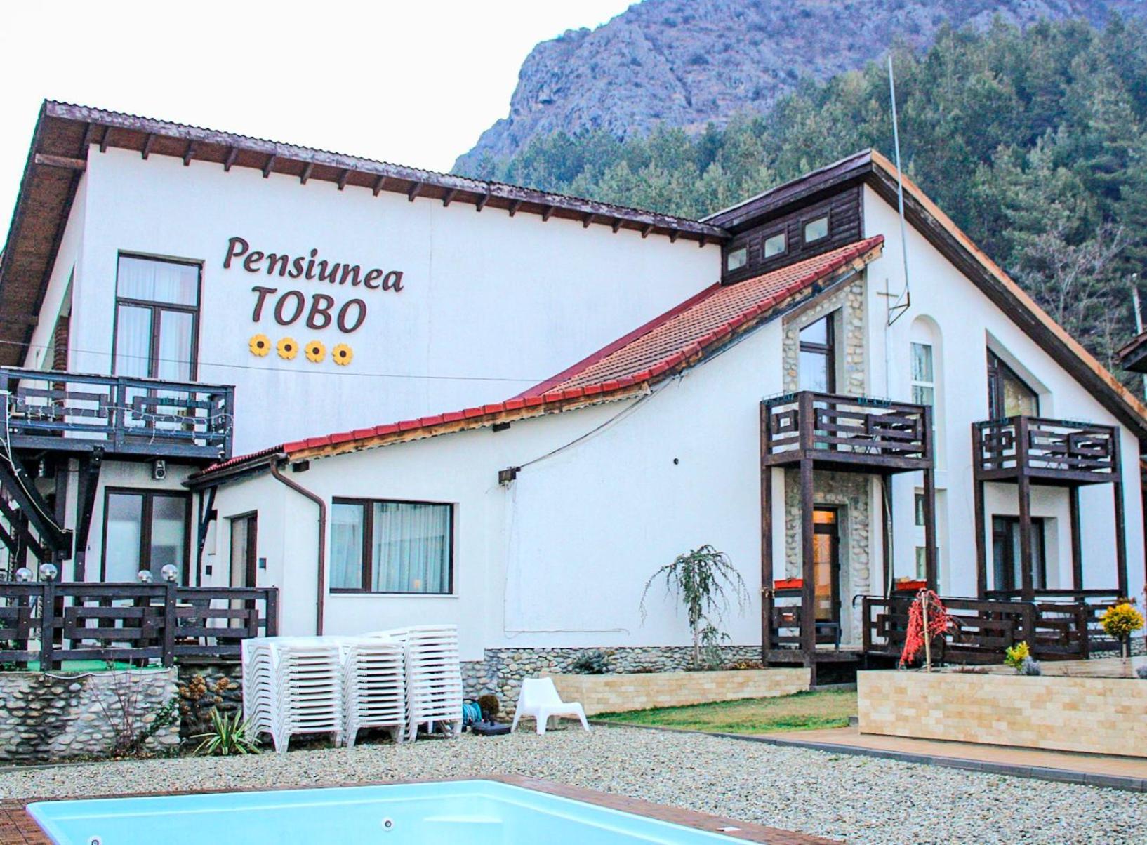 Pensiunea Tobo Baia de Fier Buitenkant foto
